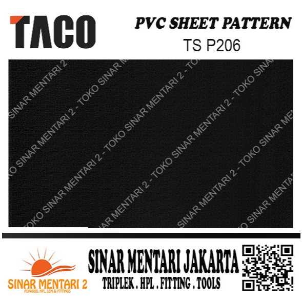 TACO SHEET PVC PATTERN TS P206