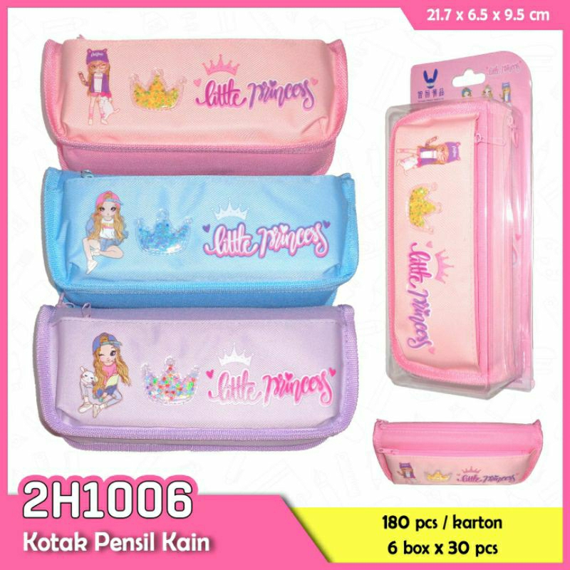 

Kotak pensil kain 2 Resleting/kotak pensil case karakter/kotak pensil kain