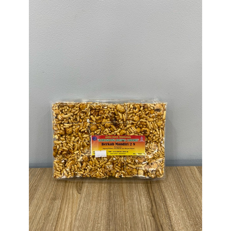 

Borondong Jagung Caramel Snack Tradisional 150 Gram Radja Sale