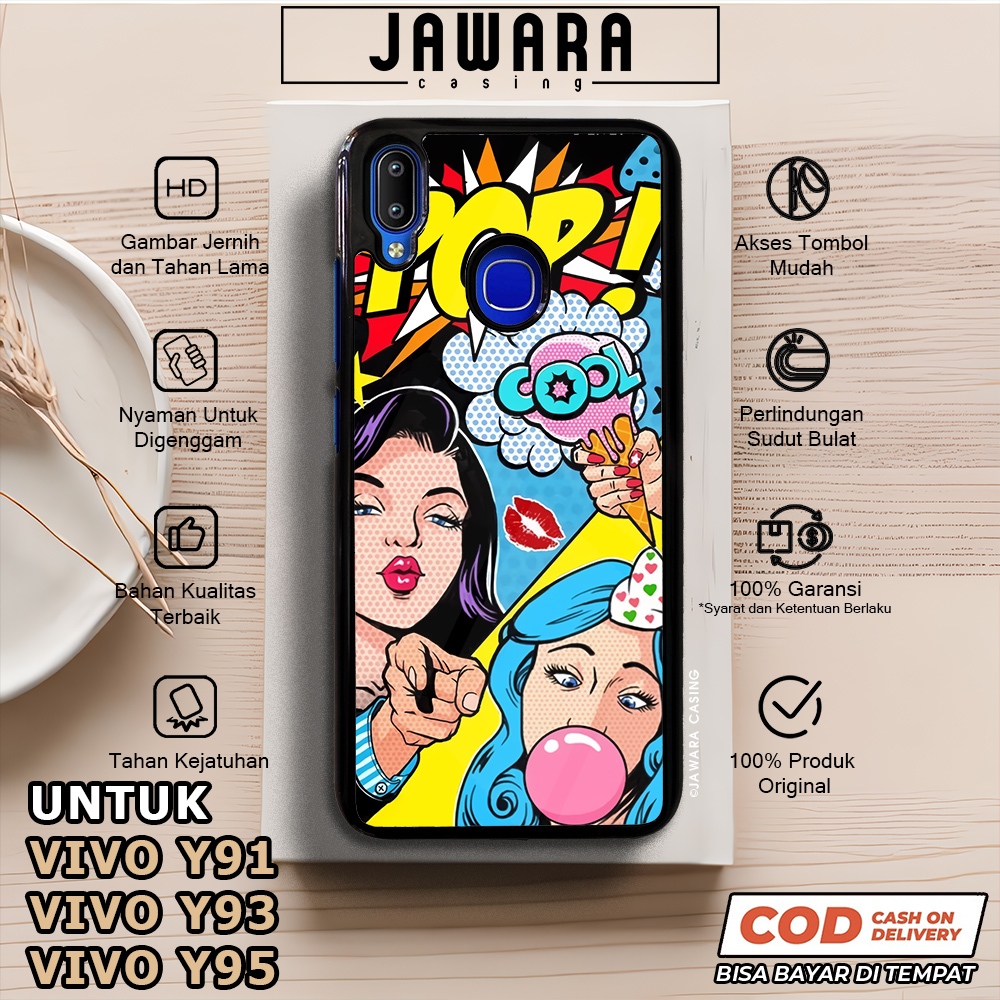 Case Vivo Y91 Y93 Y95 Casing Vivo Y91 Y93 Y95 [GIRL] Premium Case Glossy Case Hp Vivo Jawara Casing 