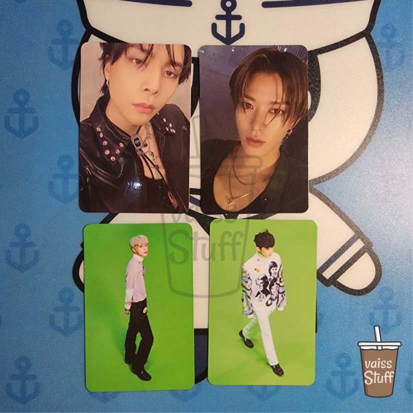 NCT127 Official Photocard 'STICKER' - Johnny Yuta Jungwoo Mark