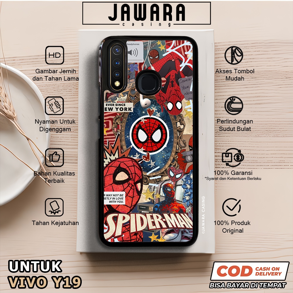 Case Vivo Y19 Casing Vivo Y19 [SPGW] Premium Case Glossy Case Hp Vivo Jawara Casing Hp Vivo Y19 Cust
