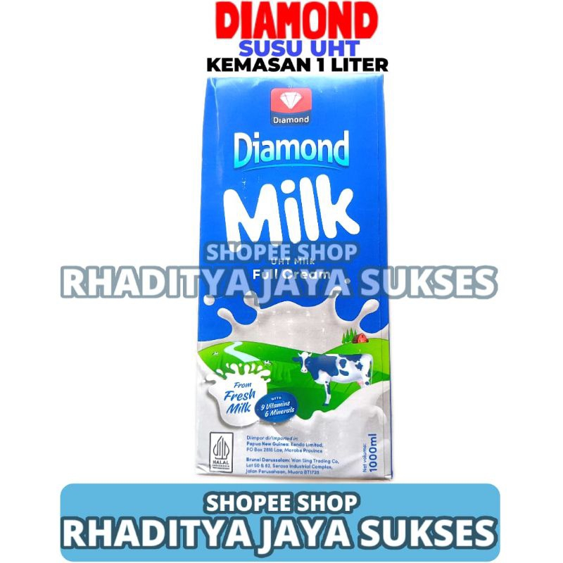 

Susu UHT Diamond 1 Liter