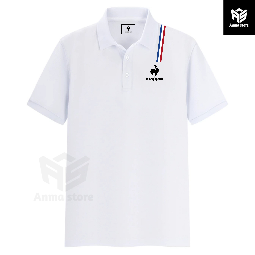 Kaos Kerah Polo Le Coq Sportif