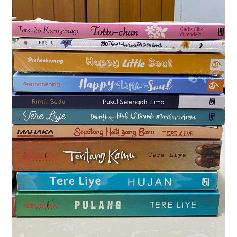 BUKU NOVEL PRELOVED TERE LIYE AKIYOSHI BOY CANDRA