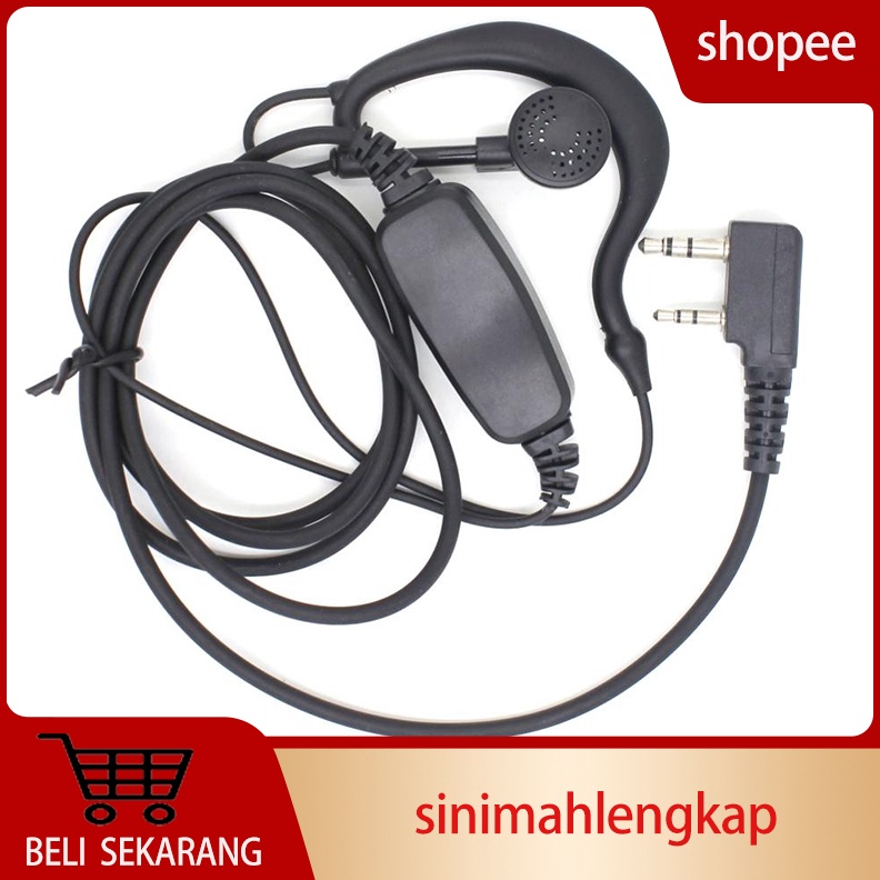 Headset Mic Head Set Microphone HT Walkie Talkie Baofeng Weirwei UV5R UV6R UV82 BF888S HEADSET HT f 