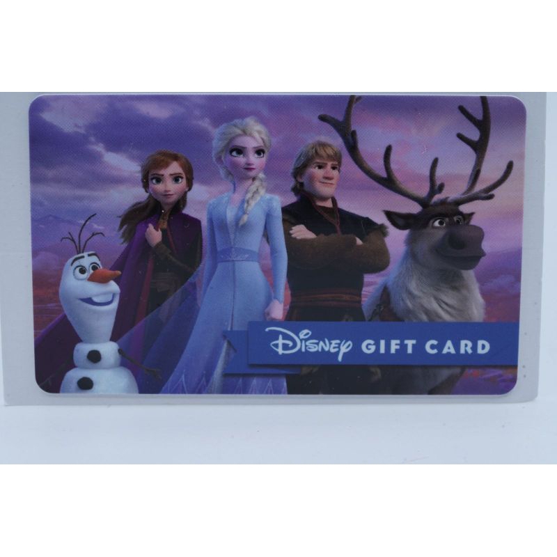 Frozen Disneyland Disney Gift Card Collection Kartu Koleksi