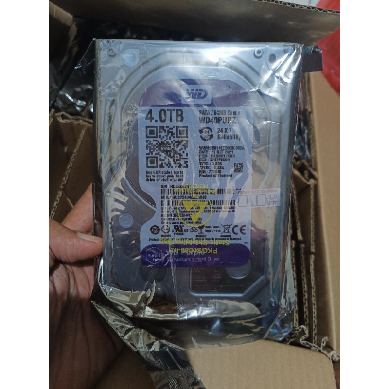 HARDISK HDD PURPLE 2/4TB