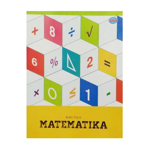 

(Pak/10Pcs) SIDU - Buku Kotak Kecil Matematika 38 Lembar