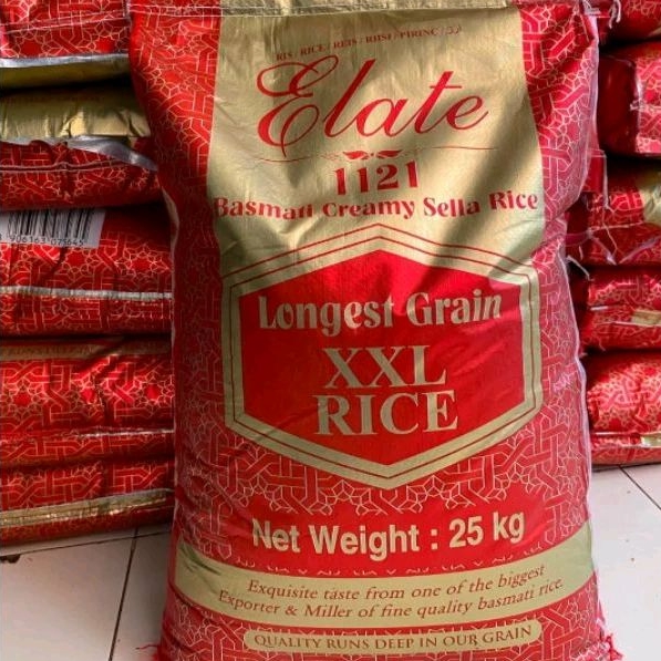 

Beras Basmati Elate XXL 25Kilo