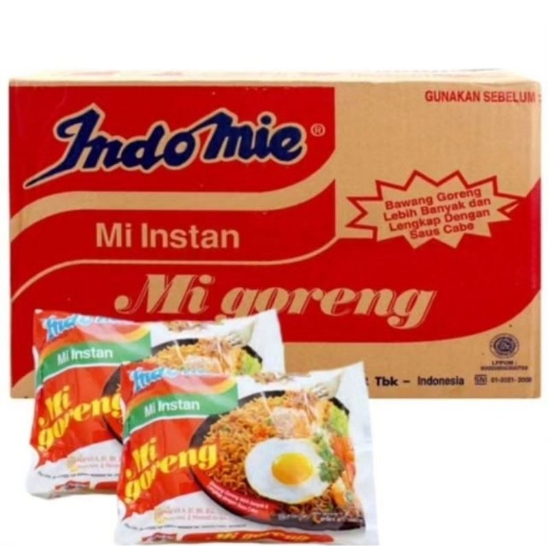 

Indomie goreng 85 gram mie instan