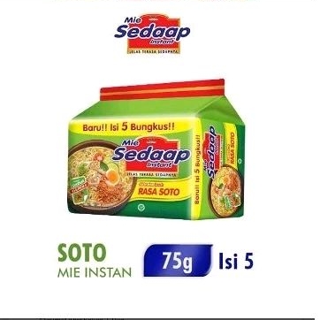 

Mie Sedap Soto isi 5pcs