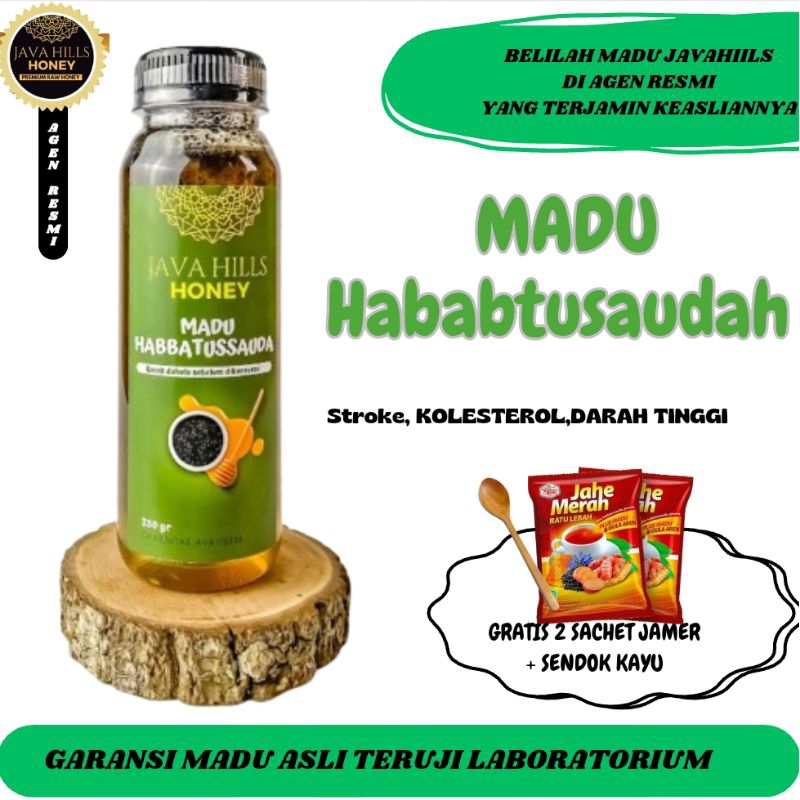 

Javahiils Honey premium Halal Viral Madu Habatusadah Anak Dewasa lansia Herbal Java Herba 100%Halal BPOM Asli Murni Ujilab laboratorium kolesterol Hipertensi DarahTinggi Stroke Premium