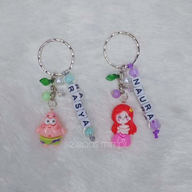 Gantungan Kunci Nama / Gantungan Tas Nama