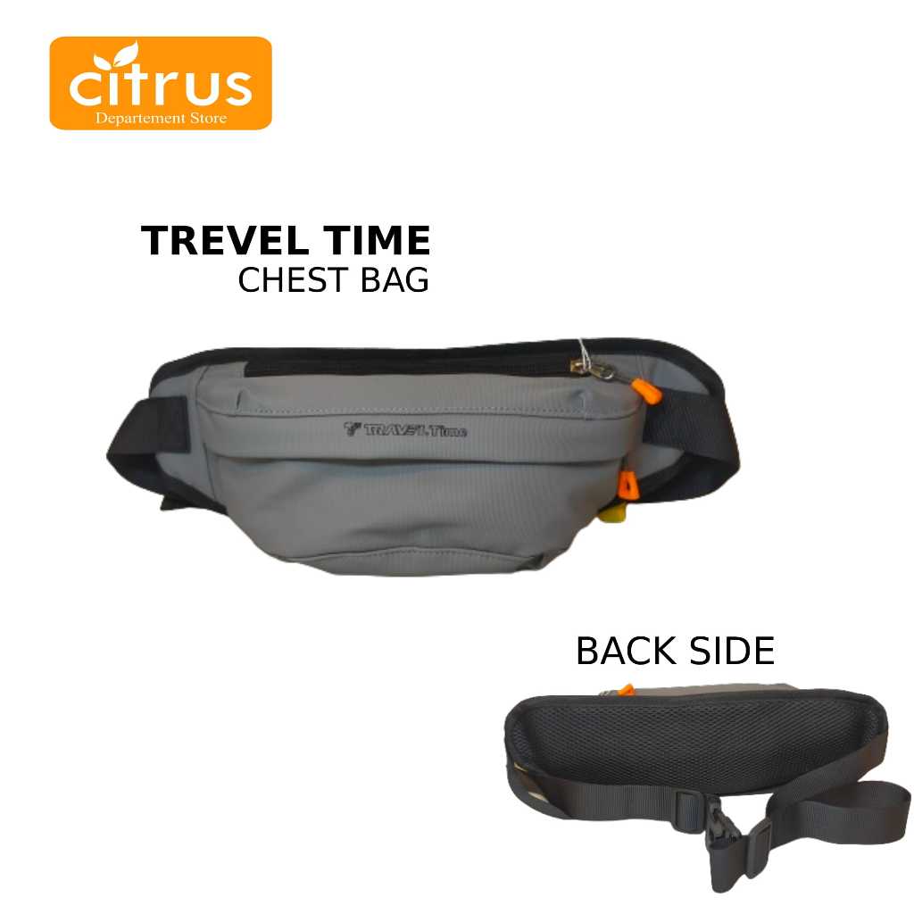 Travel Time 1102 - Bumbag - Sling Bag - Tas Selempang Pria