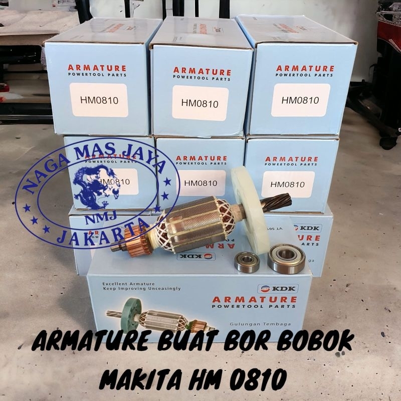 KDK ARMATURE ANGKER MAKITA HM 0810 / ARMATURE BOR MAKITA HM0810 KDK / ANGKER MAKITA HM 0810