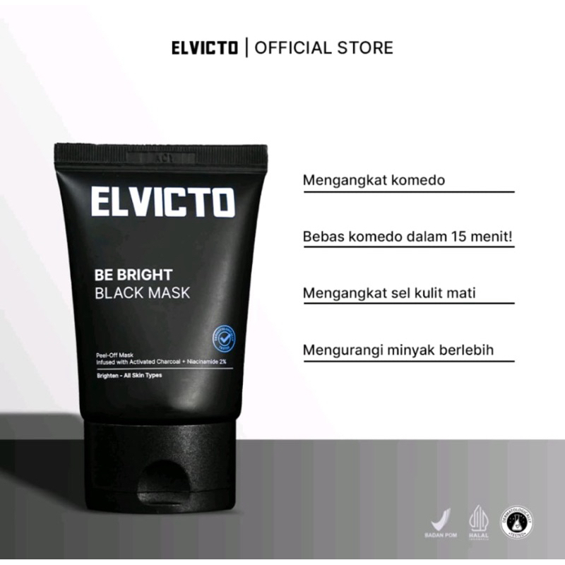 ELVICTO DEEP BRIGHT FACE WASH| facial wash pria