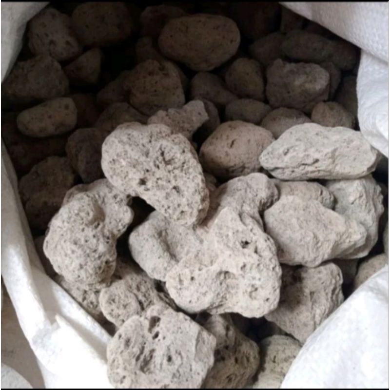Batu Apung Pumice Stone/Batu apung Media filter/Media filter 1 KG