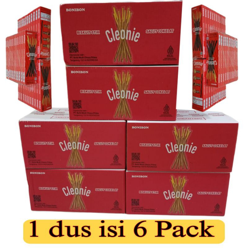 

Coklat Biskuit Stik Cleonie 1 Kardus 6 Pack