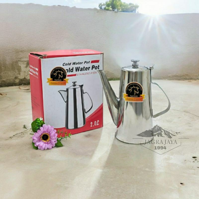 Teko Thai Tea / Teko Kopi / Teko Stainless 2 Liter / Teko Hourse