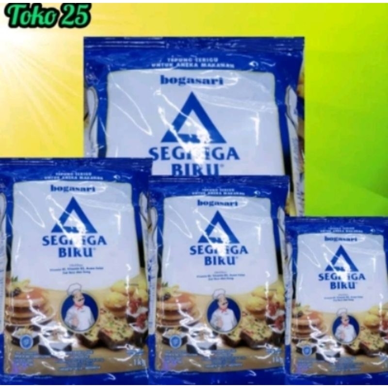 

Tepung Segitiga Biru Bogasari 1kg Ekonomis