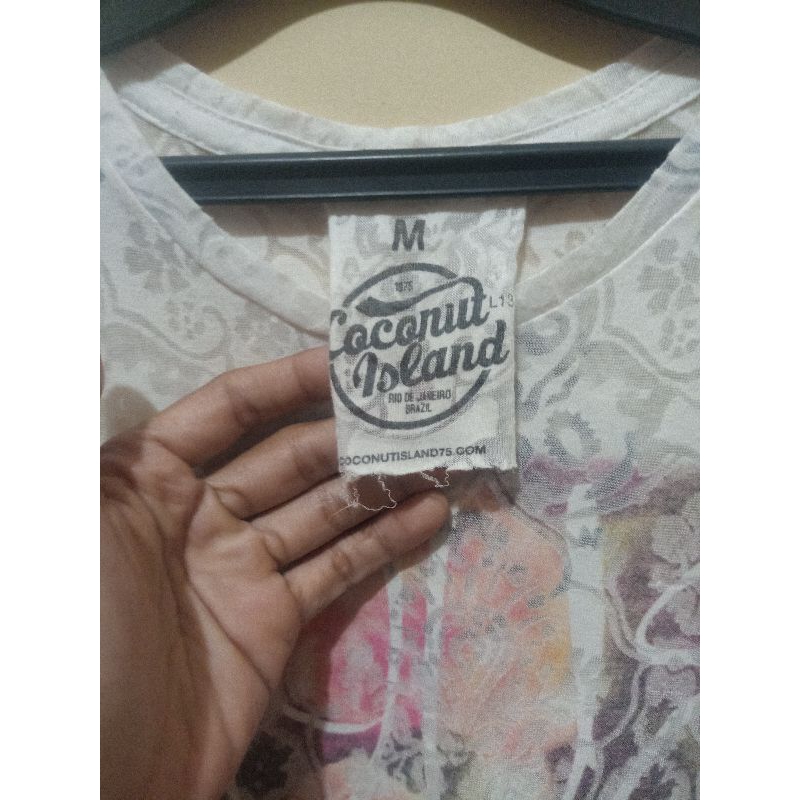 kaos coconut island ori