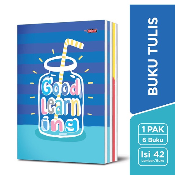 

Big Boss Buku Tulis 42 Lembar TEBAL 1 pack 6 buku g K8Z7
