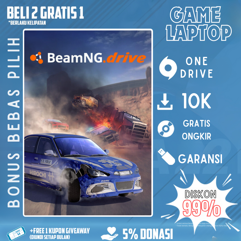 BEAMNG DRIVE  - LINK DOWNLOAD - GAME PC - GAME LAPTOP - GAME OFFLINE