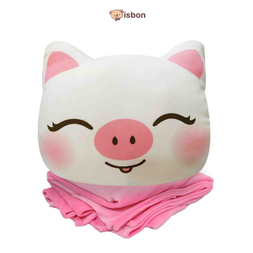 BONEKA Balmut Bantal Selimut Karakter hewan ISTANA BONEKA