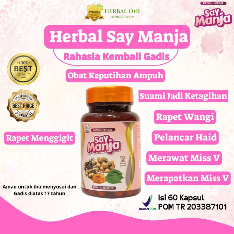 PRIVASI AMAN - Kapsul Say Manja Jamu Rapet Miss V Kembali Perawan Perapat Miss V Rapet Wangi merapat