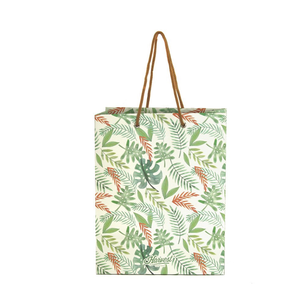 

WOW Paper Bag Tropical Leaves