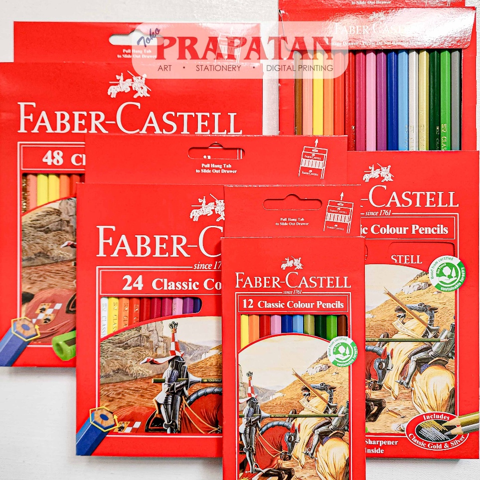 

Pensil Warna Faber Castell Classic Color Pencil a F4D4