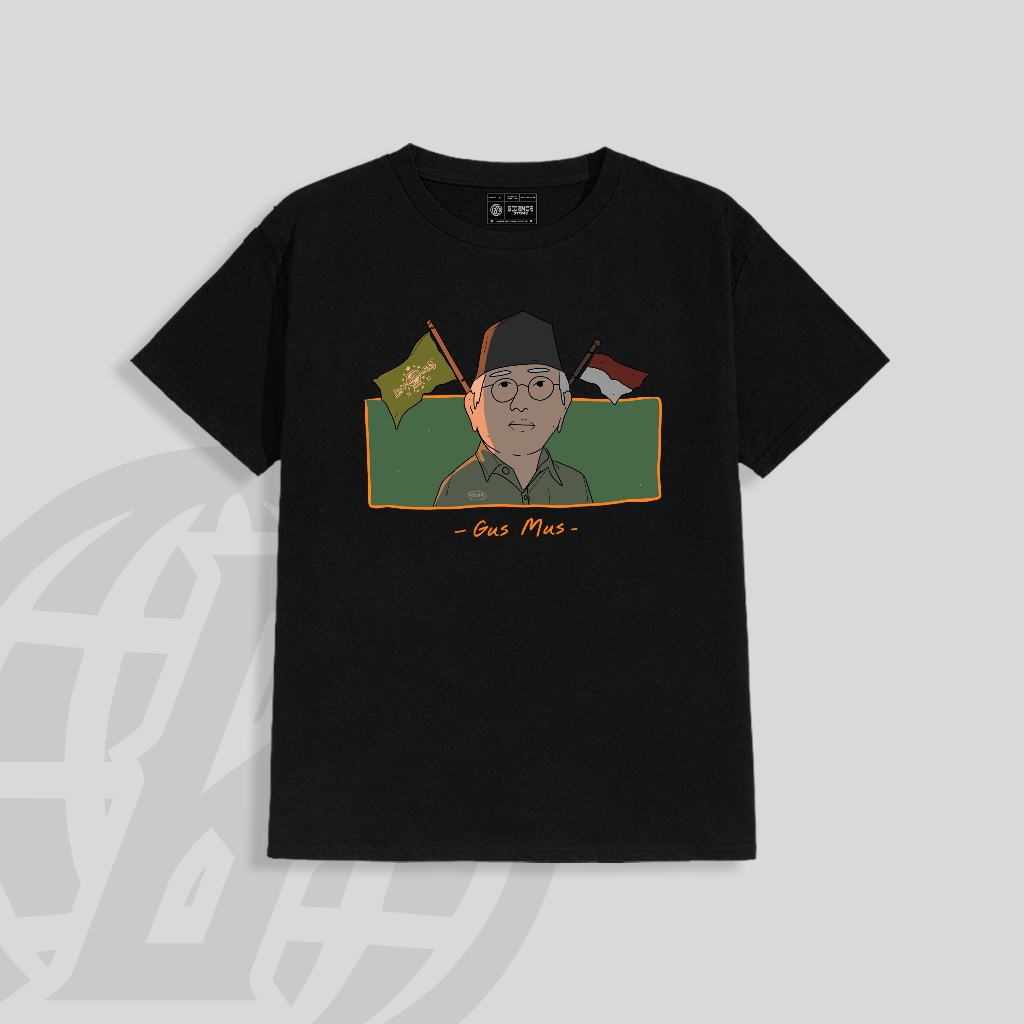 GUS MUS KATA-KATA QUOTES GUS MUS KAOS SANTRI KAOS DISTRO 100% COTTON COMBED 24S KAOS NU KATA-KATA MU