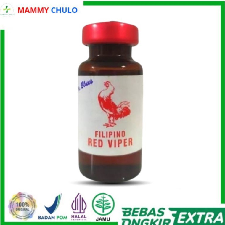 RED VIPER Doping Ayam Petarung  Khusus Ayam Aduan  Doping Ayam Laga  Resiko Musuh Mati  KODE Q5J2