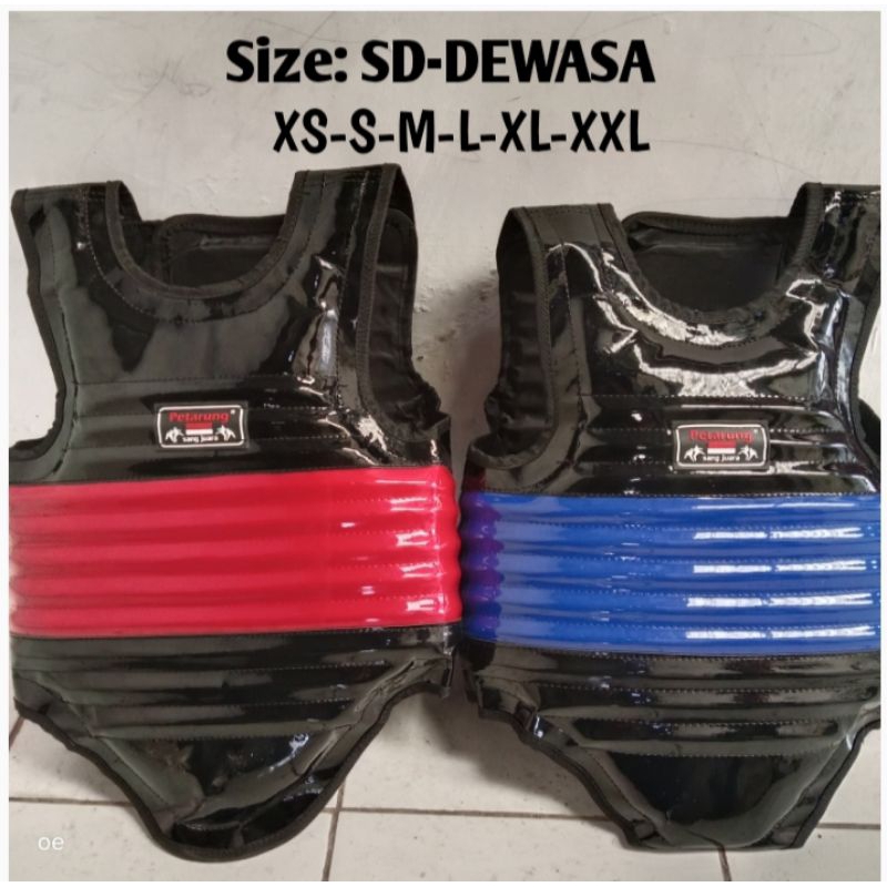 Body silat petarung/body protector Silat /body pelindung badan pencak silat