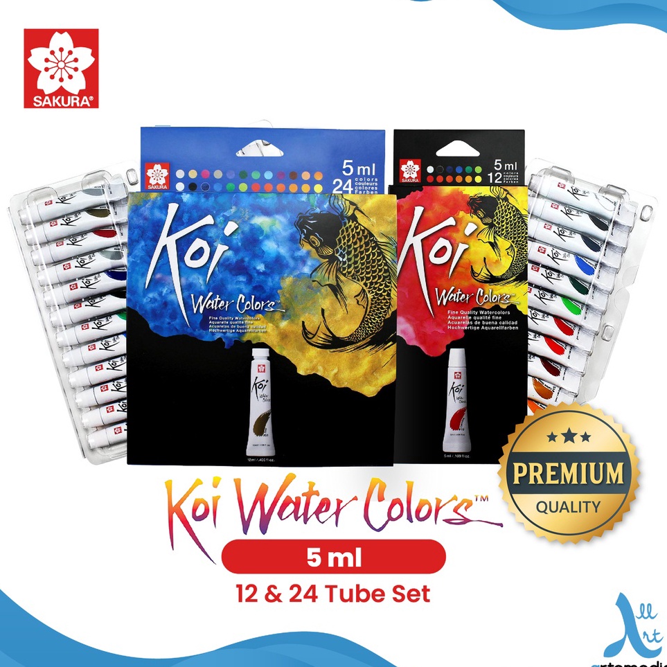 

Sakura Koi Watercolor Tube 5ml Set Cat Air s YG3