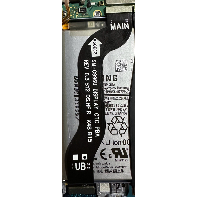 Fleksibel flexible Connect to lcd samsung S21+ S21 plus 5G original copotan
