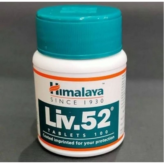 Liv52 100 Tablet Himalaya Liv52 100 Tabs Liv.52 100Tab Suplemen Liver Protection Himalaya Liv52 100 