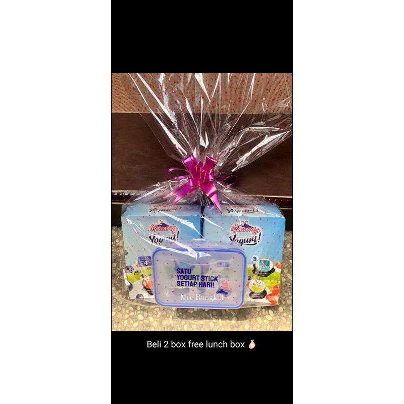 

CIMORY YOGURT STICK CIMORY YOGURT MINI PAKET 2 BOX FREE LUNCH BOX