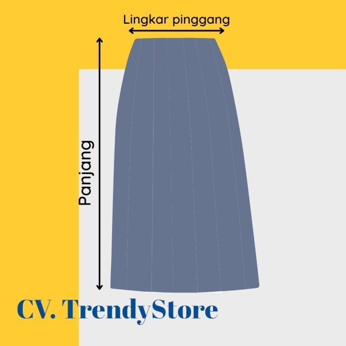ROK ABU PANJANG SPAN SEKOLAH SMA/SMK WARNA ABU ABU