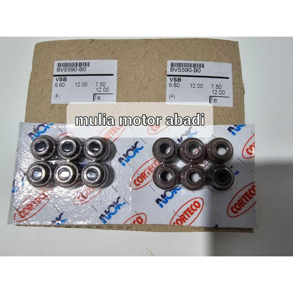 Oil seal klep t120ss Nok japan asli 12pc