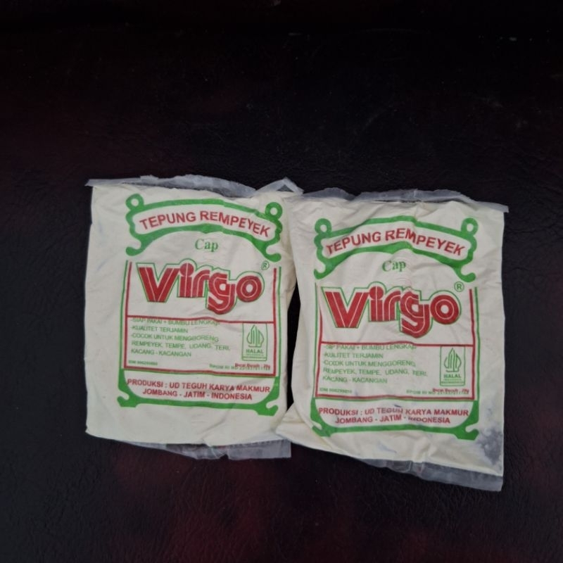 

Tepung Rempeyek Virgo 20gr