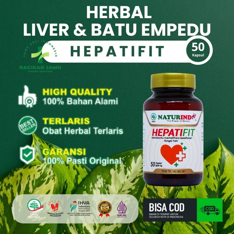 HEPATIFIT Obat Herbal Batu Empedu Dan Liver Nyeri Perut Kanan Obat Herbal Sakit Liver Obat Sakit Kun