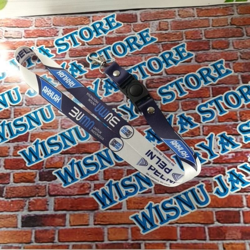 

lanyard lanyard idcard layer tali gantungan pelni BUMN