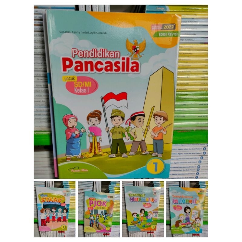 Buku Paket SD Kelas 1 Kurikulum Merdeka Penerbit Pustaka Mulia