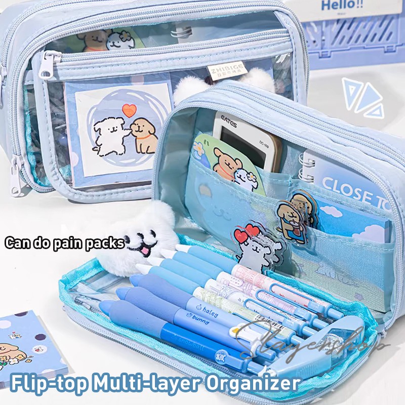 

Promo Kotak Pencil Anak / Kotak Pensil Transparan / Pansilcase / Tempat Peralatan Anak