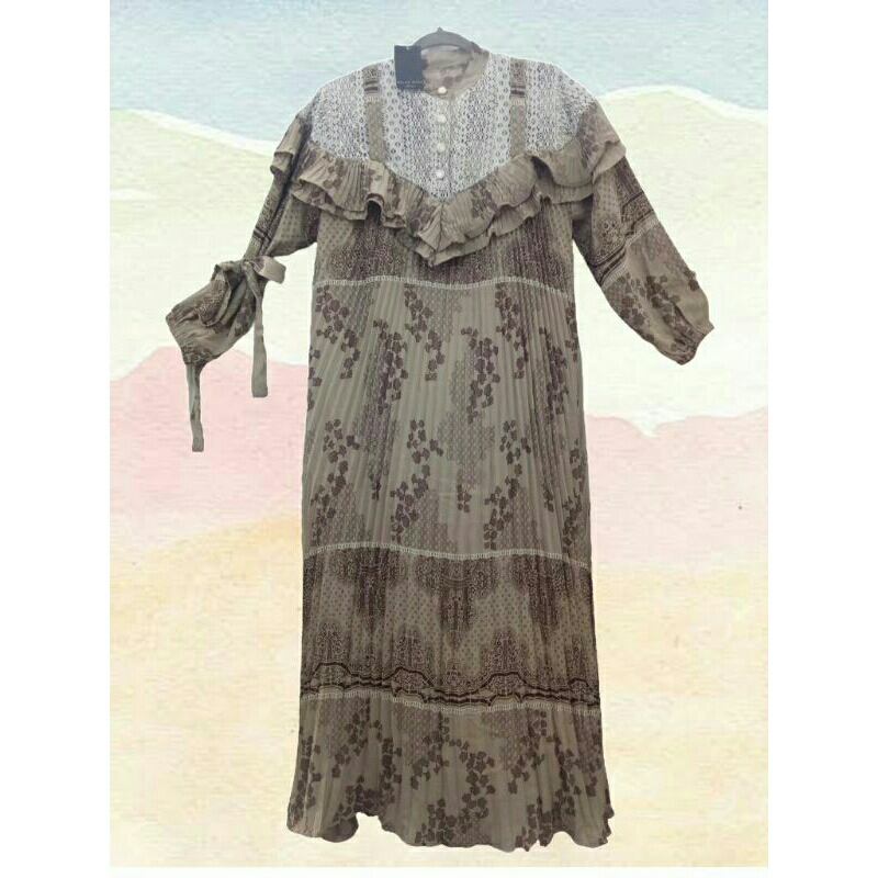 Gamis Plisket by Meijiwang