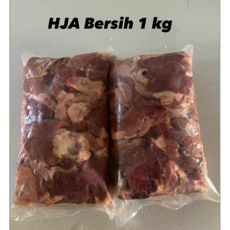 

(Hati Jantung Ampela) bersih berat ±1kg