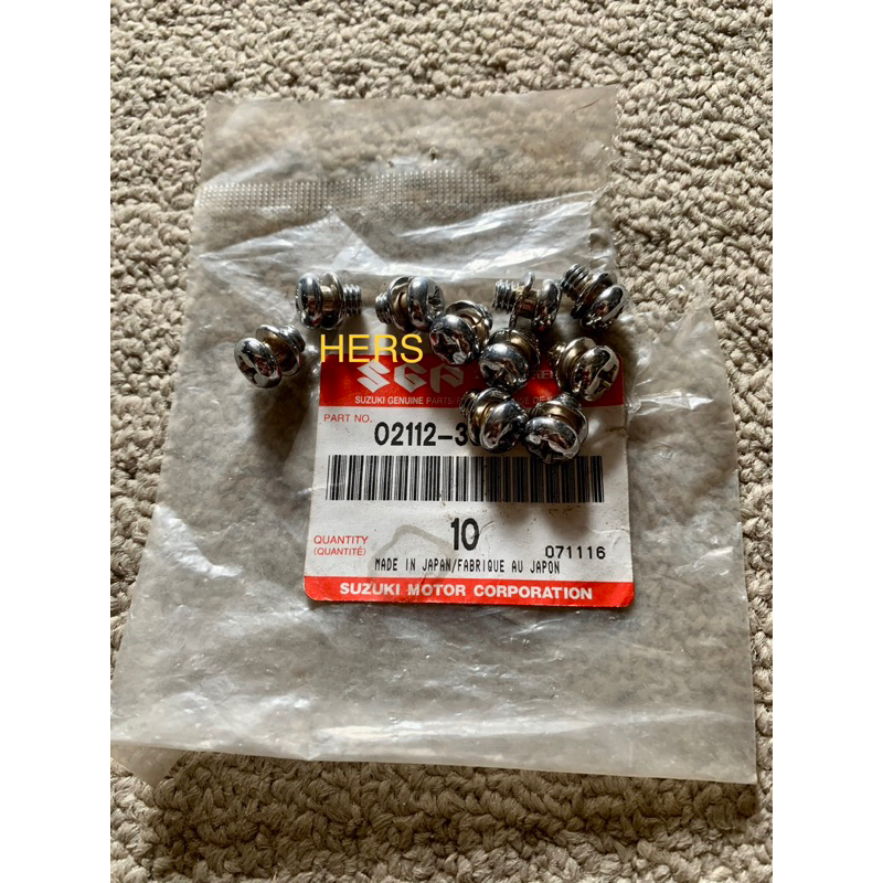 Baut Cover Pelindung Knalpot Suzuki Rk Cool Original SGP JAPAN