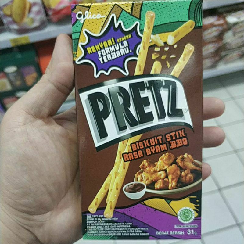 

Pretz Stick Ayam BBQ 31gr